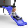 imageLyromix Plastic Trampoline Slide for 816FT Heavy Duty Outdoor Slide for Trampoline Safe Trampoline Ladder for Kids 6 220 LBs Capacity Blue
